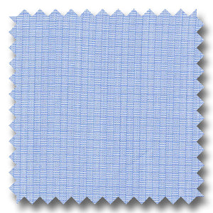 Blue Check 2Ply Broadcloth - Custom Dress Shirt