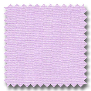 Lavender Solid 2Ply Mini Herringbone - Custom Dress Shirt