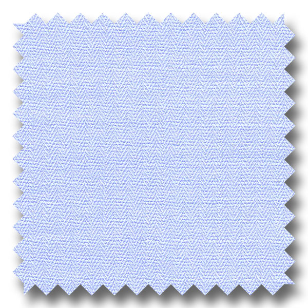Blue on Blue Mini Herringbone 2Ply - Custom Dress Shirt