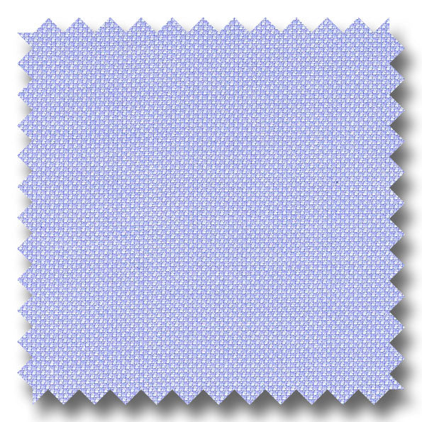 Blue Solid 2Ply Royal Oxford - Custom Dress Shirt