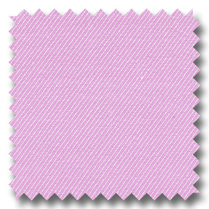 Pink Solid 2Ply Twill - Custom Dress Shirt