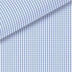 Light Blue Check Broadcloth Dress Shirt