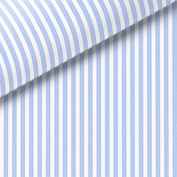 Light Blue Stripe Broadcloth Dress Shirt