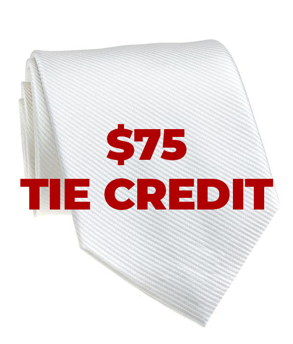 Gift Card Tie - Discount on Future Tie