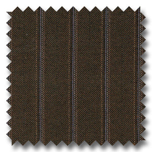 Brown with Multi Stripes 100% Wool