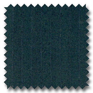 Navy Herringbone with Shadow Stripes 100% Wool