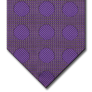 Lavender Dot Pattern Tie