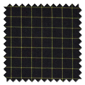 Brown and Gold Graph Check / Plaid Custom Dress Shirt